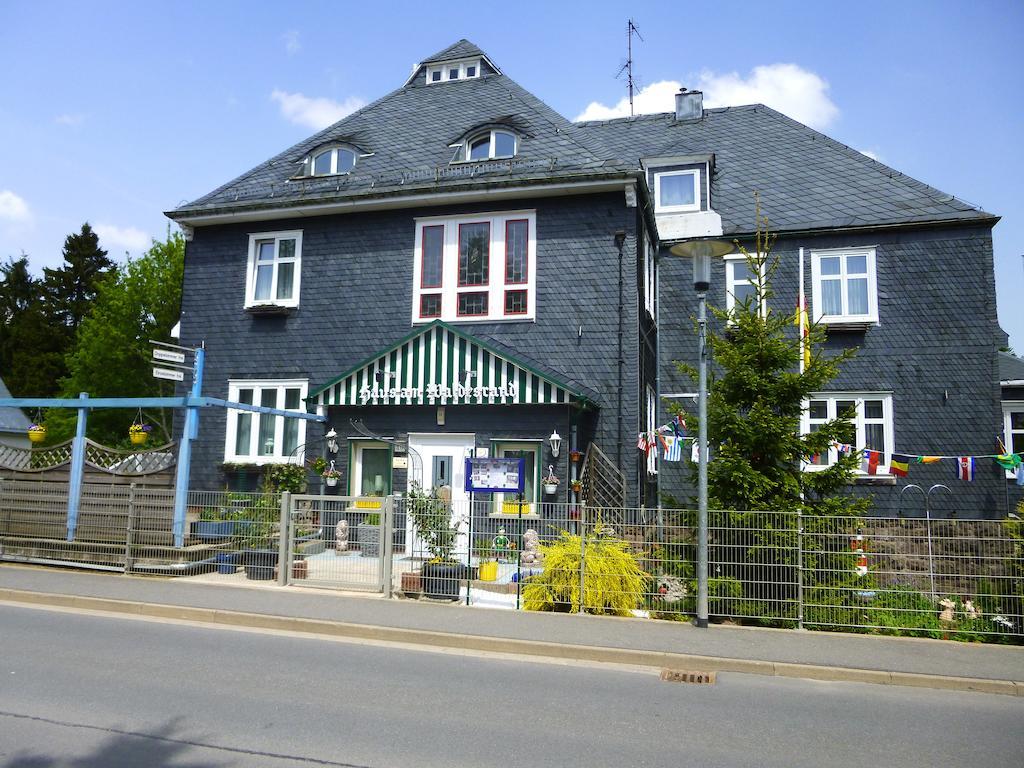 Pension Haus Am Waldesrand 오버호프 외부 사진